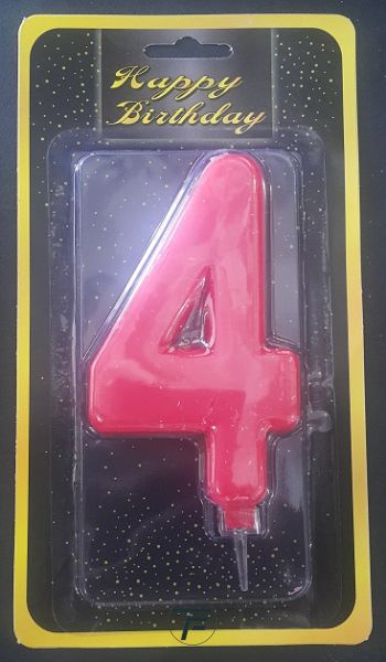 Свещичка гигант червена  4
