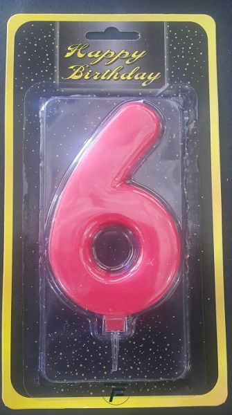 Свещичка гигант червена  6