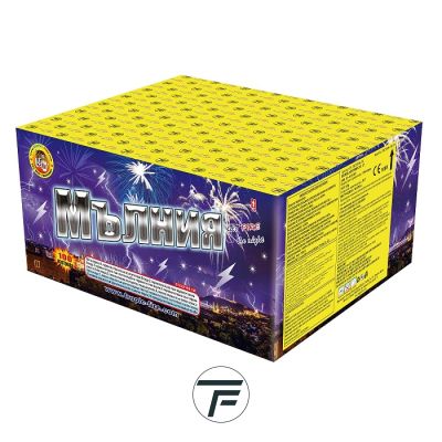 Пиробатерия Мълния, 100 изстрела, TFC25100-1M