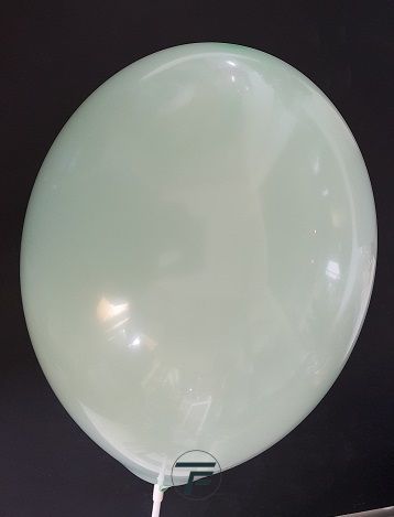 Малки кръгли балони пастел- сьомга, 12см, 100бр.