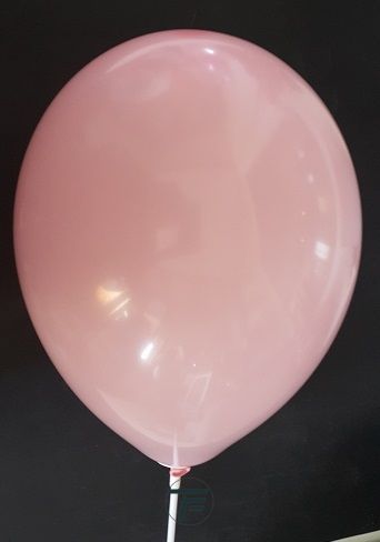 Малки кръгли балони пастел- Бебешко синьо, 12см, 100бр.