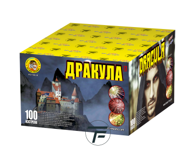 Пиробатерия 100 изстрела Дракула-TFC17100-1М