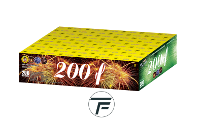 Пиробатерия  200F, 200 изстрела, TFC20-20002