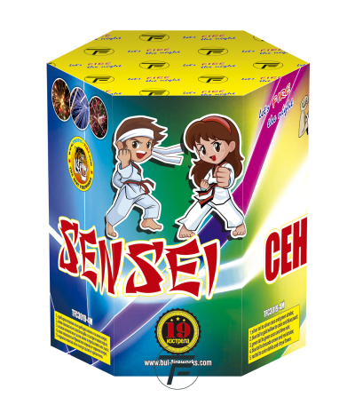Пиробатерия Сенсей, 19 изстрела, TFC3019-4