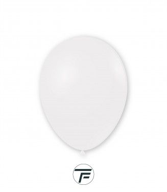Балони пастел ROCCA -  Бяло / White, 30см, 100 бр., G110 10