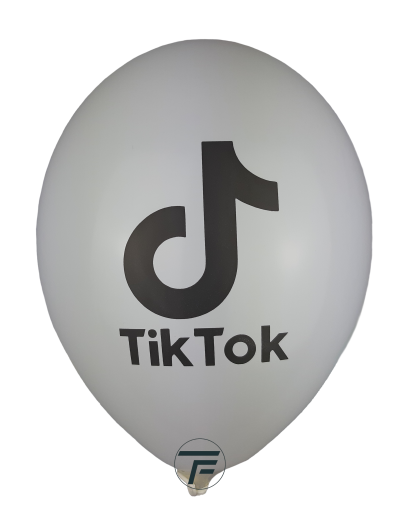 Балони с печат Тик ток - 26см, 100бр.