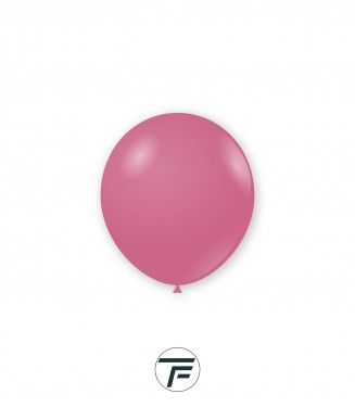 Малки кръгли балони пастел ROCCA - Розово / Pink, 13см, 100бр., А50 26
