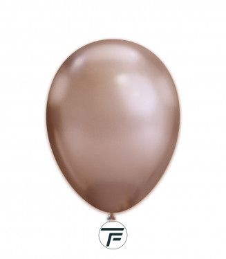 Хром балони ROCCA, Розово злато хром / Shiny Rose Gold , 33см - 50 бр./пак, Италия GC120 96