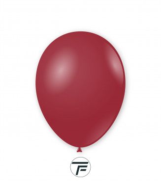 Балони пастел ROCCA - Бордо / Burgundy, 30см, 100 бр., G110 71