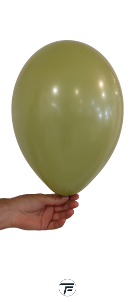 Балони пастел ROCCA - Маслинено Зелено / Olive Green, 26см, 100бр., G90 98