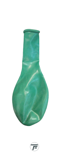 Малки кръгли балони пастел ROCCA - Тъмнозелено / Bottle Green, 13см, 100бр., А50 13