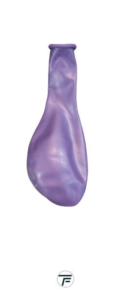 Малки кръгли балони металик ROCCA - Лавандула металик / Metal Lavender, 13см, 100бр., AM50 73
