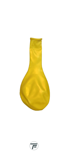 Балони металик ROCCA - Жълт металик / Metal Lemon Yellow, 38см, 50 бр., GM150 64