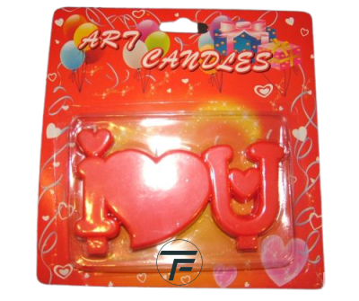 Свещички I Love U