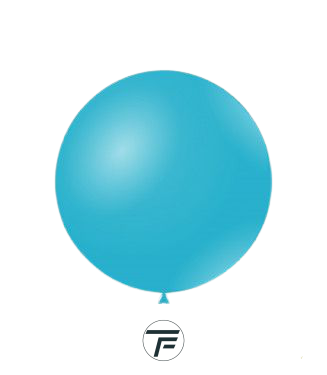 Балон пастел ROCCA - Светлосиньо / Light Blue, 38см,1 бр., G150 46