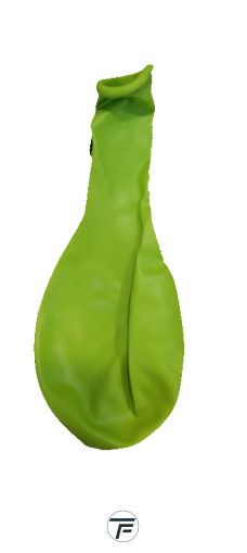 Балон пастел ROCCA - Светлозелено / Lime Green, 38см, 1 бр., G150 18